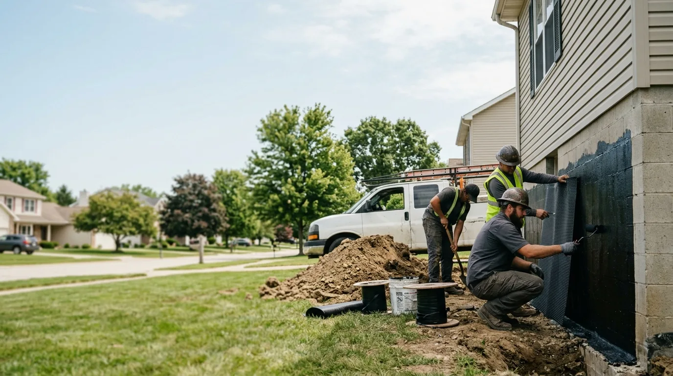Basement Waterproofing in Vienna, OH near me
